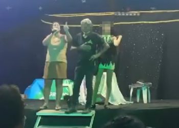 Vídeo – Espetáculo circense termina em pancadaria. Atividade era tida como beneficente as vítimas do RS
