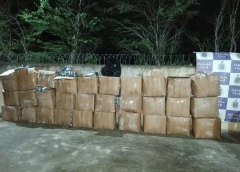 Denúncia de carreta clonada termina em apreensão de 330kg de maconha