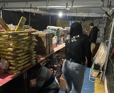 Doze mil fogos irregulares são apreendidos em Senhor do Bonfim