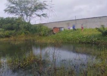 Idoso é encontrado morto em lago próximo à estação da Embasa