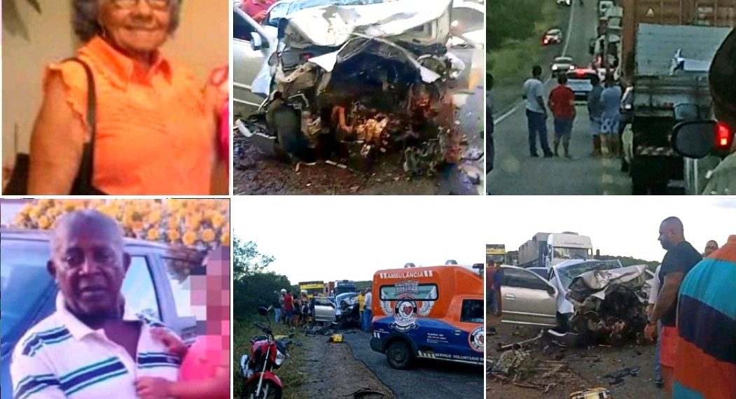 Identificadas as três vítimas fatais do acidente próximo a Tanquinho