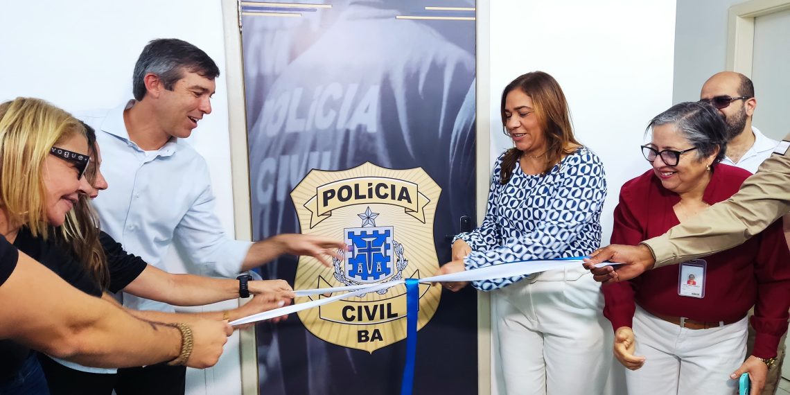 Sesab e SSP inauguram Posto Policial do Hospital Clériston Andrade, em Feira de Santana