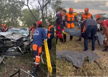 Acidente envolvendo três carros deixa 3 mortos e 7 feridos na BR 324; um dos veículos é de Coité