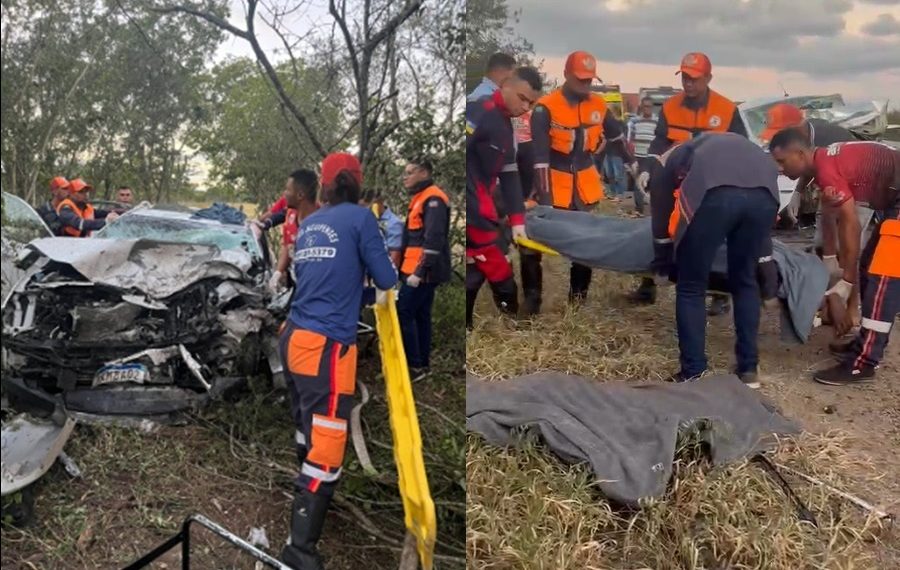 Acidente envolvendo três carros deixa 3 mortos e 7 feridos na BR 324; um dos veículos é de Coité