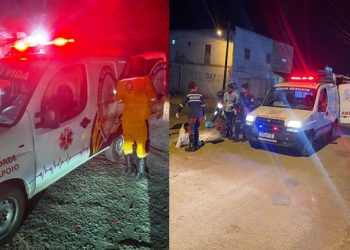 Anjos da Vida e Águia Resgate prestam socorro à vítimas de acidentes em locais diferentes e pouco espaço de tempo de um para o outro