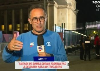 Equipe do Sportv deixa estúdio em Paris por ameaça de bomba: “Estamos bem”