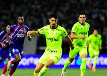 Bahia perde para o Palmeiras e deixa o G4 do Brasileirão