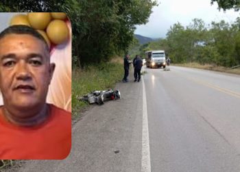 Motociclista morre em acidente na BR 324