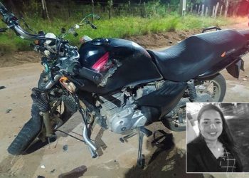 Mulher morre em colisão envolvendo carro e moto