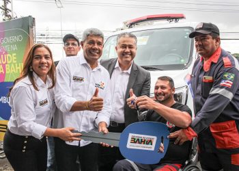 Através de emenda do deputado Alex da Piatã, Águia Resgate recebe ambulância semi-UTI do Governo do Estado