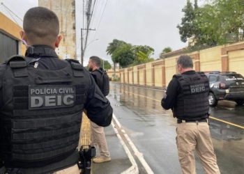 Três policiais militares são presos durante ação realizada pela Polícia Civil