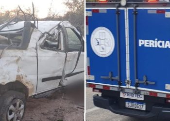 Homem morre após veículo capotar na BA 314