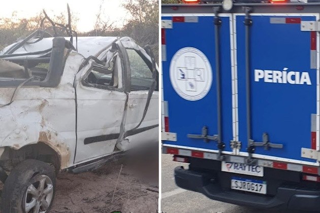 Homem morre após veículo capotar na BA 314