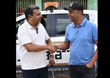 Quijingue a Cansanção: Nininho Góis e Ari do Almerindo comemoram chegada de equipe técnica para elaborar projeto de asfalto ligando uma cidade a outra