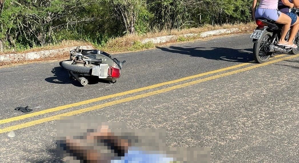 Homem morre vítima de acidente na estrada que liga Caiçara a BR 324