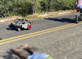 Homem morre vítima de acidente na estrada que liga Caiçara a BR 324