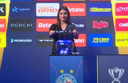 Copa do Brasil – CBF sorteia confrontos das quartas de final e Bahia vai enfrentar o Flamengo