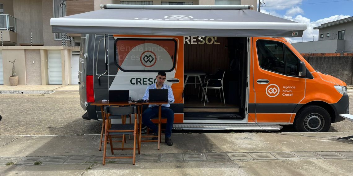 Agência Móvel da Cresol União dos Vales chega a Nossa Senhora da Glória-SE