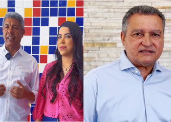 Cansanção: mesmo com um petista compondo a chapa de Vilma Gomes, Jerônimo e Rui Costa gravam vídeo de apoio a Drª Thaynara candidata do Avante