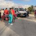 Duas jovens ficam feridas, após motocicleta ser atingida por carro na BA 120