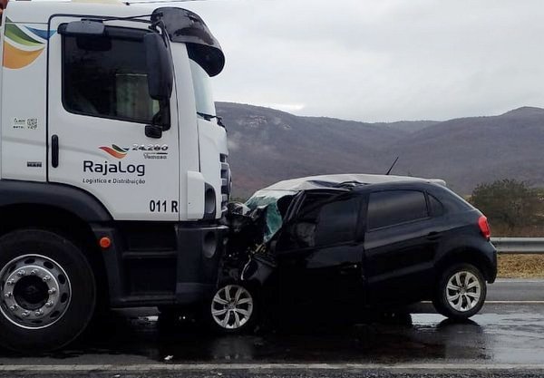 Capitão da PM morre em acidente na BR 116 Sul