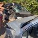 Homem de 70 anos morre e três pessoas ficam feridas em acidente na BA 220