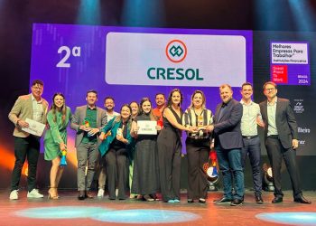 Cresol é eleita 2ª melhor instituição financeira para trabalhar no Brasil