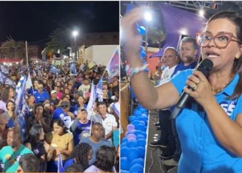 Confiante na proposta do Coité Card e Casa do Coração, Val candidata a prefeita de Coité enfatizou discurso em Salgadália