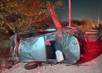 Casal coiteense sofre grave acidente na BA 120 trecho Santaluz -Valente