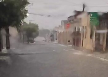 Forte temporal caiu em Várzea da Roça e volume atingiu 110 milímetros