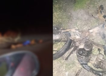 Motociclista morre ao bater em carro e ser atropelado por carreta na BR 324