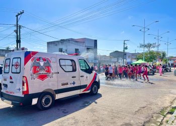 Águia Resgate marca presença na 1ª Corrida de Rua do Outubro Rosa em Salgadália