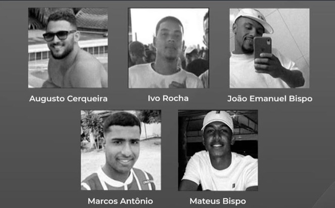 Vítimas do grave acidente que deixou cinco mortos na BR 116 são identificadas