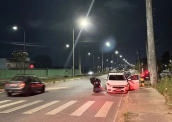 Empresário morre após fugir de blitz em Avenida de Feira de Santana
