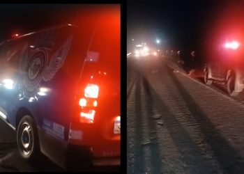 Mulher fica gravemente ferida em acidente envolvendo moto e caminhão da BR 324