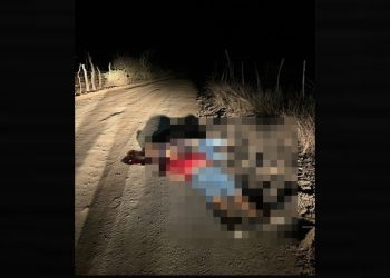 Dois corpos do sexo masculino são encontrados com marcas de tiros em estrada vicinal