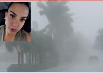 Furacão Milton: coiteense que reside na Florida disse que foi mais tranquilo do que o esperado