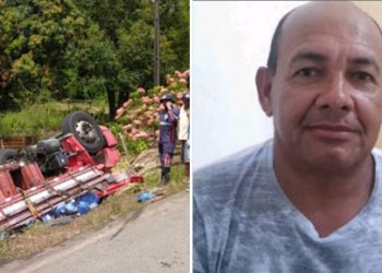 Identificado o caminhoneiro de Jacobina morto em acidente na BA 512