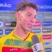 Lucas, filho de Wallace Reis, fez a estreia no time profissional do Brusque contra o América Mineiro