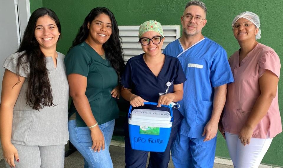 UPA Estadual de Feira de Santana realiza captação de córnea e renova esperança para pacientes em fila de espera