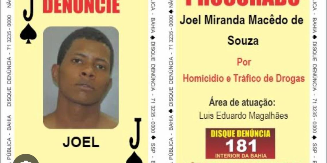 PMs da BA e de SP, PF e PRF localizam Valete de Espadas do Baralho do Crime