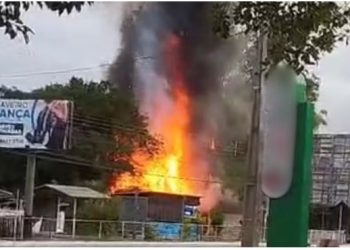 SC – Incêndio atinge casa do autor do atentado no STF