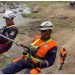 Águia Resgate e Anjos Jacuipenses se unem em treinamento para socorro de vítimas em locais de difícil acesso