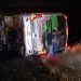 Ônibus tomba e deixa quatro mortos na BR 110
