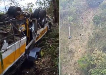 AL – Ônibus capota em ribanceira na Serra da Barriga, deixa 23 mortos e quase 30 feridos