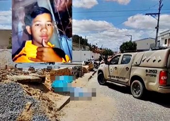 Muro desaba e mata adolescente; vítima estaria trabalhando como ajudante de pedreiro