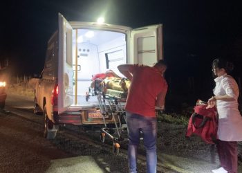 Casal fica gravemente ferido em acidente na BA 791