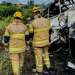 MG – Sobe para 41 número de mortos em acidente envolvendo ônibus, carreta e carro de passeio na BR 116