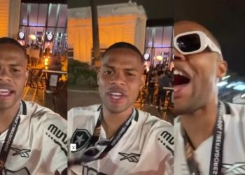 Júnior Santos do Botafogo dedica título da Libertadores aos conterrâneos de Conceição do Jacuípe