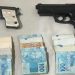 Ação rápida da PM frustra sequestro e apreende armas e dinheiro